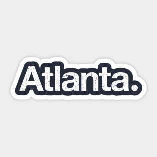 Atlanta. Sticker